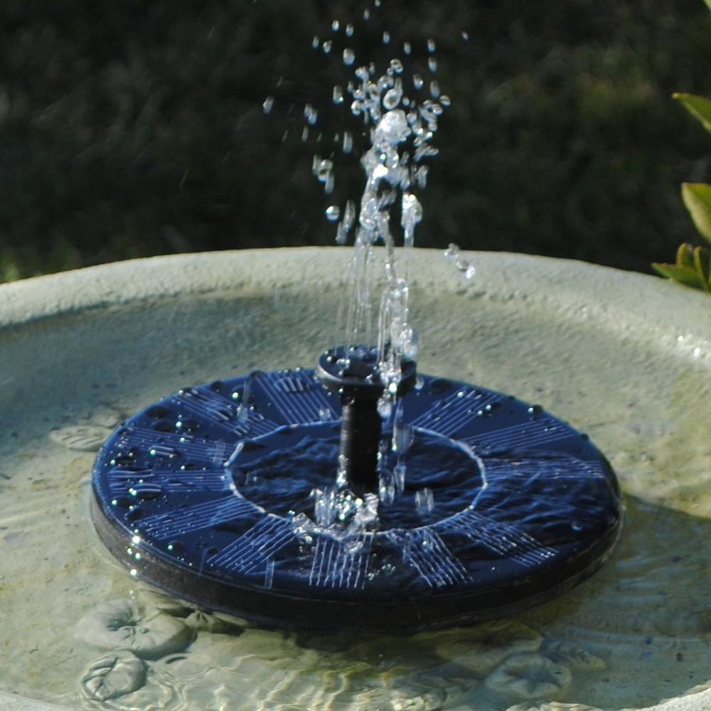 Solar Powered Water Fountain