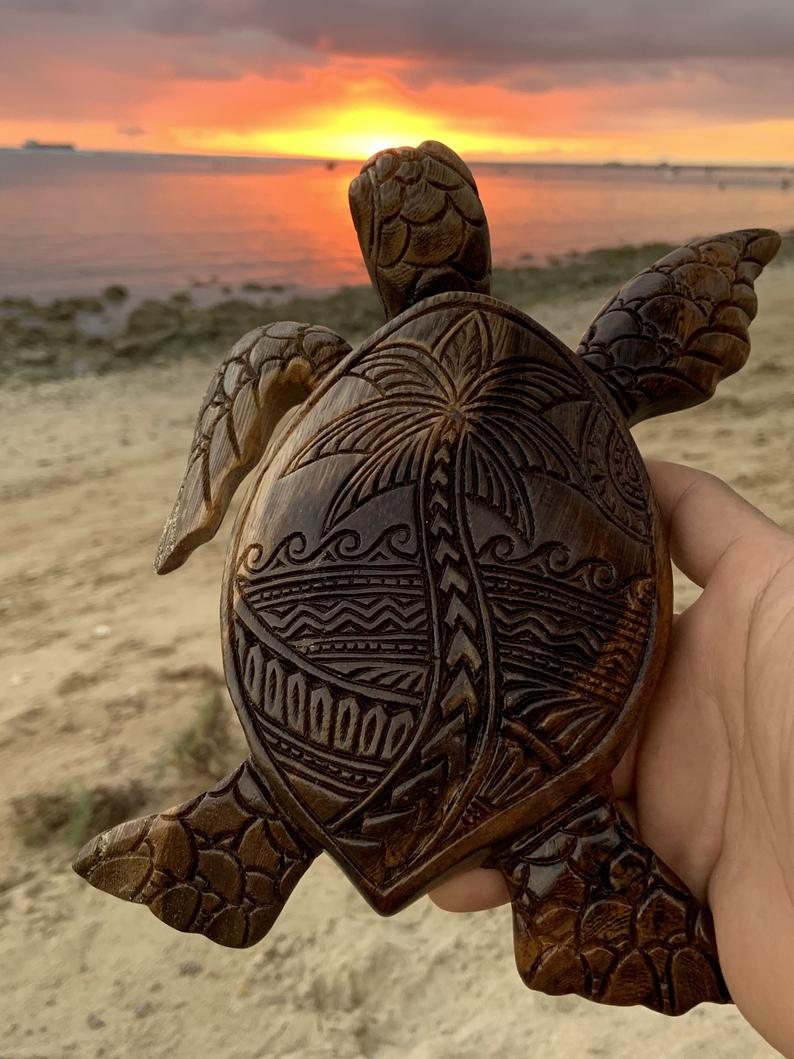 🔥Hot sale 49% OFF🔥Hawaiian Turtle Woodcarving